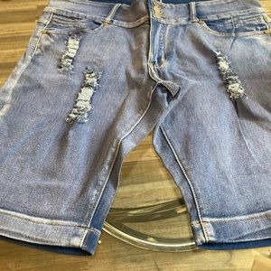 Womens size 20 Kaba jean shorts